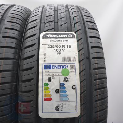2.  235 60 18 2x BARUM  235/60 R18 103V Bravuris 5 Sommerreifen 2021 Ungebraucht  