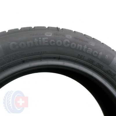7. 4 x CONTINENTAL 165/60 R15 77H ContiEcoContact 5 Sommerreifen DOT17 6,5-6,8mm