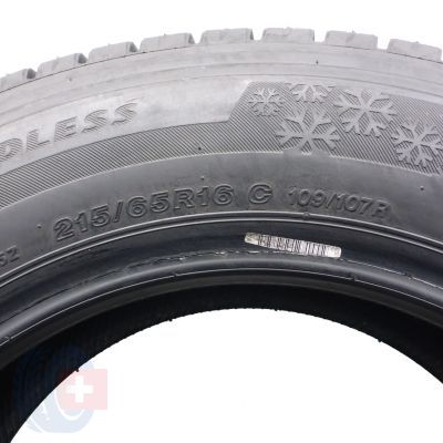 3. 215 65 16C 1x BRIDGESTONE 215/65 R16C 109/107R Blizzak W995 Winterreifen 2021 WIE NEU VOLL