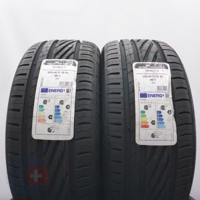 205 40 18 2x UNIROYAL 205/40 R18 86Y RainSport5 Sommerreifen 2023 WIE NEU VOLL