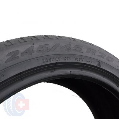 6. 2 x PIRELLI 245/45 R20 103V XL Winter Scorpion Winterreifen DOT14  6.8-7mm