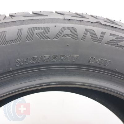 6. 215 55 17 2x BRIDGESTONE 215/55 R17 94V Turanza T001 A0 Sommerreifen 2019 6mm