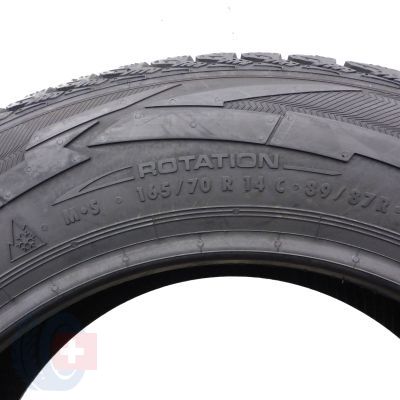 6. 165 70 14C 2 x UNIROYAL 165/70 R14 C 89/87R Snow Max 2 Winterreifen 2012/2018 Ungebrauchte  