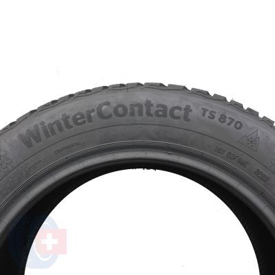 7. 205 55 16 2x CONTINENTAL 205/55 R16 91H WinterContact TS870 Winterreifen 2023 7mm