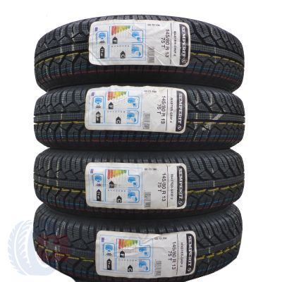 145 80 13 4x SEMPERIT 145/80 R13 75T Master-Grip 2 Winterreifen 2018 WIE NEU VOLL