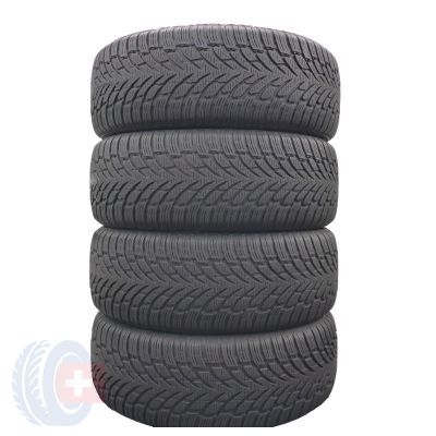 215 55 18 4x NOKIAN 215/55 R18 95H WR SUV 4 Winterreifen 6,8-7,5mm 2020 Wie Neu