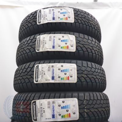 175 70 14 4x CONTINENTAL 175/70 R14 84T WinterContact TS 870 Winterreifen 2022/23 Ungebraucht  