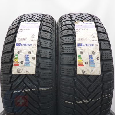 4. 205 50 16 4x MICHELIN 205/50 R16 87H Alpin 6 Winterreifen 2021 Ungebraucht  