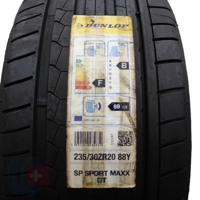 2. 235 30 20 2x DUNLOP 235/30 ZR20 88Y XL SP Sport Maxx GT Sommerreifen 2017 VOLL Wie Neu