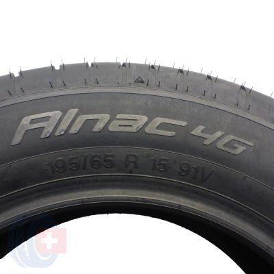 5. 195 65 15 2x APOLLO 195/65 R15 91V Alnac 4G Sommerreifen VOLL WIE NEU