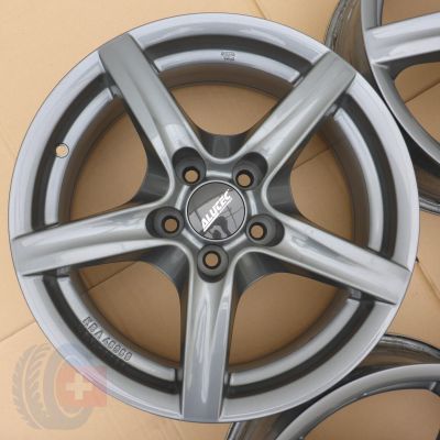 4. 4 x Alufelgen 16 OPEL CHEVROLET 5x105 6,5J ET39 Alutec Trax Astra-J Mokka