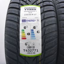 2. 235 55 17 4x NOKIAN 235/55 R17 103H XL Snowproof 2 Winterreifen 2025 VOLL WIE NEU