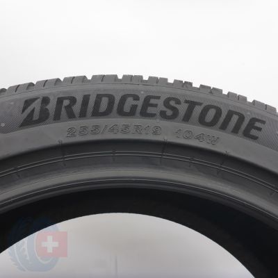 5. 255 45 19 4 x BRIDGESTONE 255/45 R19 104W XL Blizzak 6 Winterreifen 2024 7-6,5mm