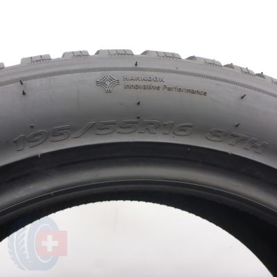 5. 195 55 16 2x HANKOOK 195/55 R16 87H Winter ICept RS3 Winterreifen 2024 7-7,2mm