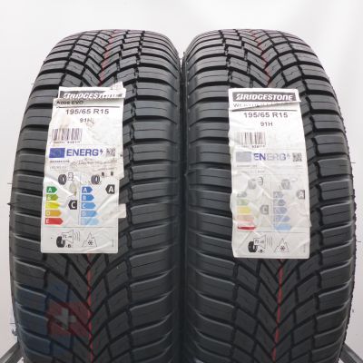 5. 195 65 15 4x BRIDGESTONE 195/65 R15 91H Weather Control A005 evo Ganzjahresreifen 2026 Ungebraucht  