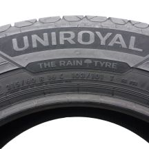 6. 215 60 16C 4x UNIROYAL 215/60 R16C 103/101T RainMax 3 Sommerreifen 2019 VOLL Wie Neu