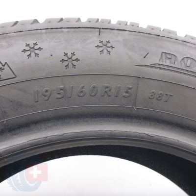 5. 195 60 15 1x DUNLOP 195/60 R15 88T Winter Response 2 Winterreifen  2019 7,8mm