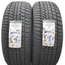 255 70 16 2x CONTINENTAL 255/70 R16 111T WinterContact TS850P SUV Winterreifen 2022 WIE NEU VOLL