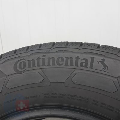 6. 235 65 16C 2x CONTINENTAL 235/65 R16C 121/119R VanContact Winter Winterreifen 2023, 2024 6,8-7,2mm