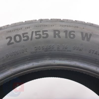 3. 205 55 16 2x Continental 205/55 R16 91W EcoContact 6 RFT BMW Sommerreifen 2022 VOLL 