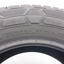 6. 215 65 16C 2x CONTINENTAL 215/65 R16C 109/107R ContiVan Winter Winterreifen 2020/21 9-9,2mm