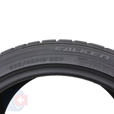 4. 2 x FALKEN 235/40 R18 95V XL EuroWinter HS439 Winterreifen 2011 5-6mm