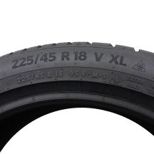 6. 4 x CONTINENTAL 225/45 R18 95V XL WinterContact TS870P Winterreifen 2022 WIE NEU 7-7,7mm