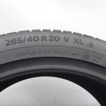 5. 265 40 20 1x CONTINENTAL 265/40 R20 104V XL WinterContact TS 870 P Winterreifen 2024 VOLL WIE NEU 