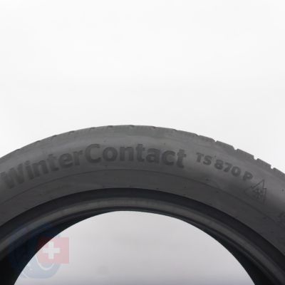 7. 225/55 R18 2x CONTINENTAL102V WinterContact TS 870 P Winterreifen 2022 7,2-6,8mm