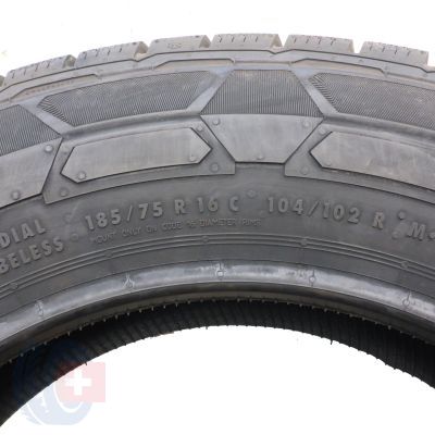 5. 2 x CONTINENTAL 185/75 R16C 104/102R VanContact Winter Winterreifen 2018 VOLL WIE NEU