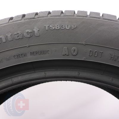 8. 225 50 18 2x CONTINENTAL 225/50 R18 99H XL AO ContiWinterContact TS830P Winterreifen 2022 WIE NEU 8,2mm