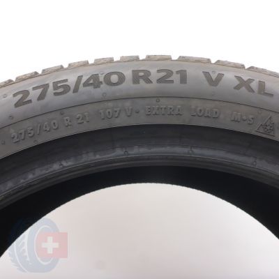 5. 275 40 21 2x CONTINENTAL 275/40 R21 107V XL WinterContact TS860S NO Winterreifen 2020 WIE NEU VOLL