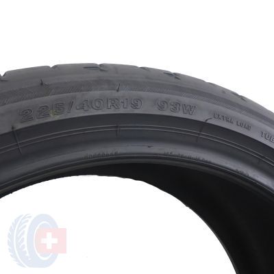 6. 2 x BRIDGESTONE 225/40 R19 93W XL Potenza S001 Sommerreifen 2018  6.5-7mm