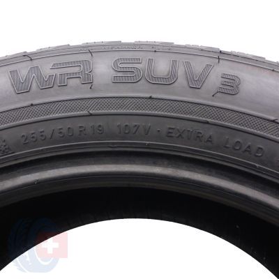 5. 255 50 19 2x NOKIAN 255/50 R19 107V XL WR SUV 3 Winterreifen 2016 6,2-6,5mm