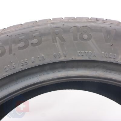 5. 215 55 18 1x CONTINENTAL 215/55 R18 99V XL PremiumContact 6 Sommerreifen 2020 VOLL 