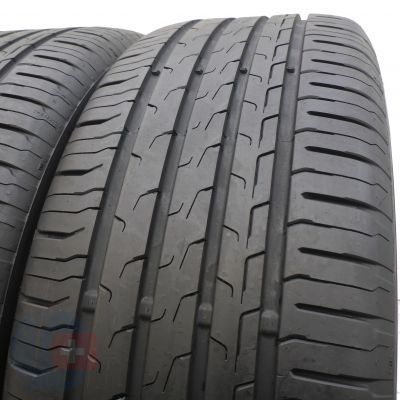 2. 4 x CONTINENTAL 215/50 R19 93T EcoContact 6 ContiSeal + Sommerrefien DOT20 WIE NEU 6,2mm 
