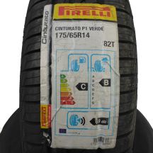 2. 4 x PIRELLI 175/65 R14 82T Cinturato P1 Verde Sommerreifen 2013/2015 UNGEBRAUCHT