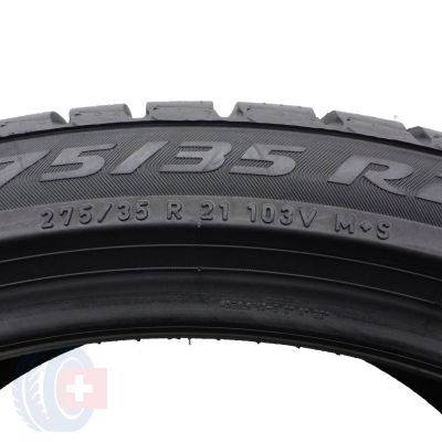 5. 275 35 21 2x PIRELLI 275/35 R21 103V XL Sottozero 3 Winter N0 Winterreifen 2022 4,8-5mm