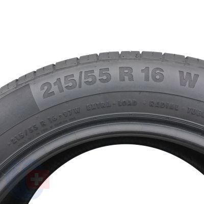 3. 215 55 16 1x CONTINENTAL 215/55 R16 97W XL ContiPremiumContact 6 Sommerreifen 2014 6,8mm