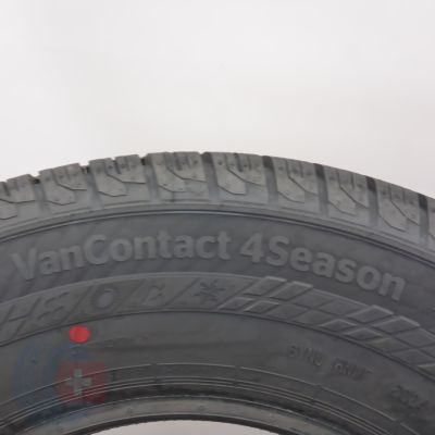 8. 225 70 15C 4x CONTINENTAL 225/70 R15C 112/110R VanContact 4Season Ganzjahresreifen 2024 WIE NEU VOLL