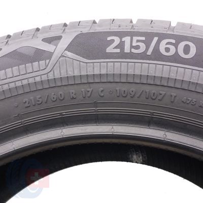 5. 4 x CONTINENTAL 215/60 R17C 109/107T VanContact Eco Sommerreifen 2020 WIE NEU VOLL