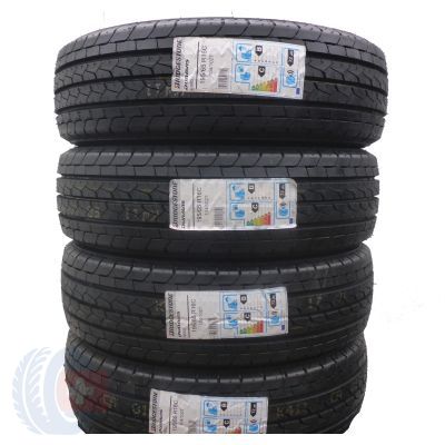 4 x BRIDGESTONE 195/65 R16 C 104/102T Duravis R660 Sommerreifen  2018 VOLL WIE NEU 