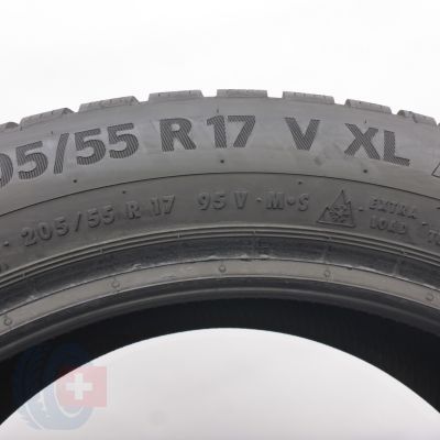 5.  205 55 17 2x CONTINENTAL  205/55 R17 95V XL WinterContact TS 870 P Winterreifen 2022 8,2mm