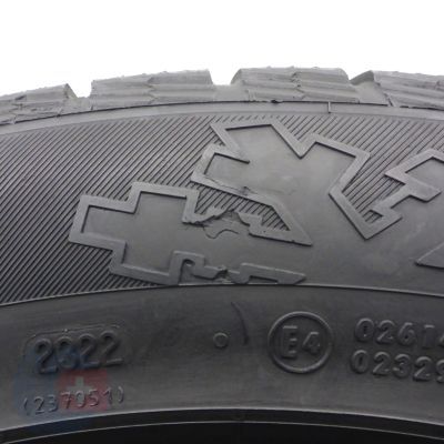 7. 235 55 19 2x CONTINENTAL 235/55 R19 101H CrossContact Winter Winterreifen 7-7,5mm 2022