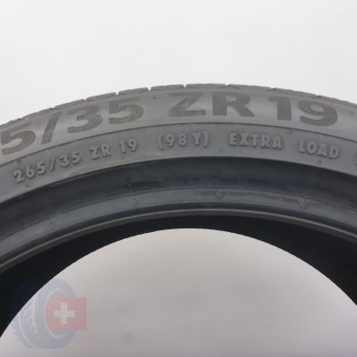 5. 265 35 19 2x CONTINENTAL 265/35 R19 98Y XL MO SportContact6 Sommerreifen 2017, 2018 WIE NEU VOLL