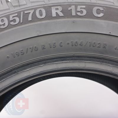 5. 195 70 15C 2x SPORTIVA 195/70 R15C 104/102R Van Snow 2 Winterreifen 2018 9mm