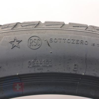 8. 4 x PIRELLI 255/45 R20 105V XL Winter Sottozero 3 RUN FLAT Winterreifen DOT17  5.5-6mm 