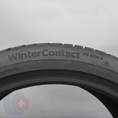 6. 235 40 19 4x CONTINENTAL 235/40 R19  96V XL WinterContact TS 870 P Winterreifen 2021/24 7,8mm
