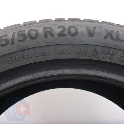 6. 255/50 R20 4x CONTINENTAL 255/50 R20 109V XL WinterContact TS 870 P Winterreifen 2024  VOLL WIE NEU 