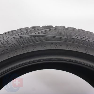 5. 215 50 19 4x VREDESTEIN 215/50 R19 93H Wintrac Pro Winterreifen 2022 6,5-7,5mm
